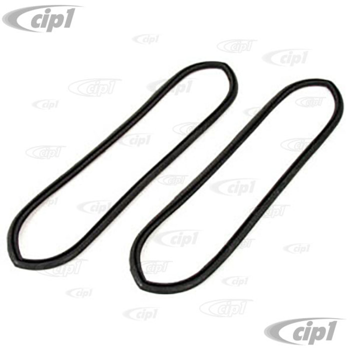 C16-311-191A-LR - (311-945-191A 311945191A ) - TAIL LIGHT SEALS - GHIA 72-74 / TYPE-3 70-74 - SOLD PAIR