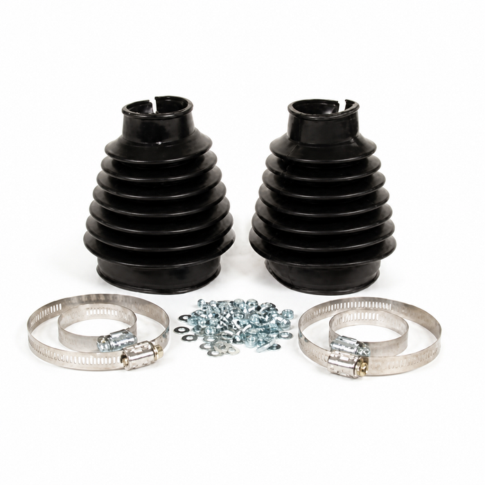 ACC-C10-4424 - EMPI 9984 - BLACK SWING AXLE BOOT KIT WITH HARDWARE - BEETLE 46-68 - GHIA 56-68 - BUS 52-67 - TYPE-3 62-68 - SOLD SET