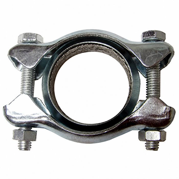 C24-111-298-051 - 111298051 - OE QUALITY - MUFFLER TO HEATER BOX CLAMP KIT WITH 32MM I.D. - ALL 36HP BEETLE AND BUS MUFFLERS 1956-1960 (NOT FOR TAILPIPE) - SOLD EACH