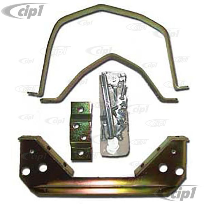 ACC-C10-4780 - SOLID TRANSMISSION MOUNT STRAP KIT FRONT & REAR BEETLE 61-72 / GHIA 61-72  - (A20)