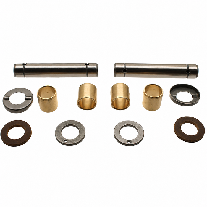C24-111-498-021-GRW - 111498021 EXCELLENT FROM GERMANY - DELUXE KING PIN REPAIR KIT WITH THRUST WASHERS (2 KING PINS / BUSHINGS / SHIMS)  BEETLE 46-65 - GHIA 56-65 - SOLD KIT