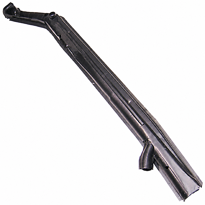 C24-111-801-046-K - 111801046K - HEAVY-DUTY 15.25 LB EACH QUALITY HEATER CHANNEL - RIGHT - SUPER BEETLE 71-79 - NEW TOOLING FROM KLOKKERHOLM OF DENMARK - BLACK OR GALVANIZED COATING MAY VARY - SOLD EACH