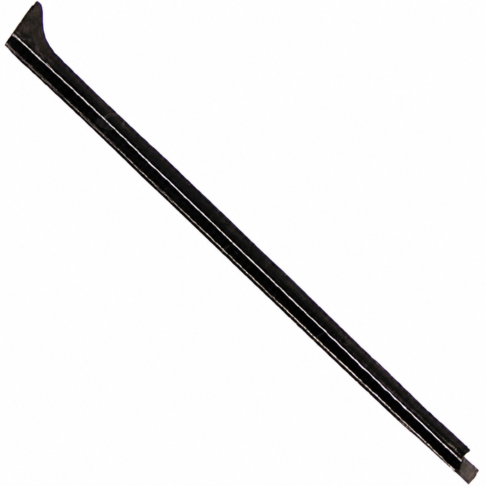C24-111-837-476-A - 111837476A - FROM GERMANY - INNER DOOR WINDOW SCRAPER RIGHT 4 CLIPS BEETLE 69-77 - SOLD EACH