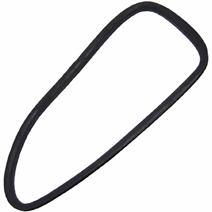 C24-111-845-322-A - OE GENUINE GERMAN - RIGHT QUARTER WINDOW SEAL - BEETLE  SEDAN 52-64 WITHOUT GROOVE - MOLDED CORNERS - SOLD EACH