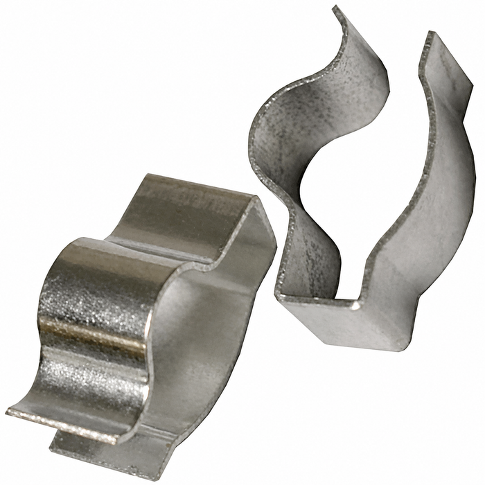C24-113-609-625-PR - 113609625 - EXCELLENT QUALITY  - E-BRAKE SPREADER BAR TO SPRING CLIP - LEFT AND RIGHT PAIR - BEETLE 53-79 - GHIA 56-74 - TYPE-3 62-73 - TYPE-34 RAZOR 61-69 - VW THING 69-79 - SOLD PAIR