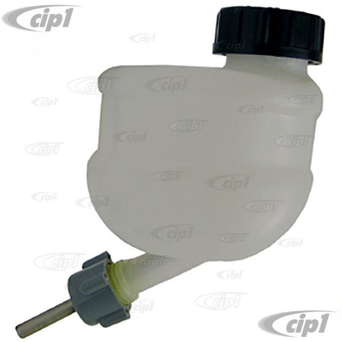 C24-113-611-301-G - TOP QUALITY - BRAKE FLUID RESERVOIR WITH METAL OUTLET - BEETLE 61-66 / GHIA 61-66 / TYPE 3 62-66