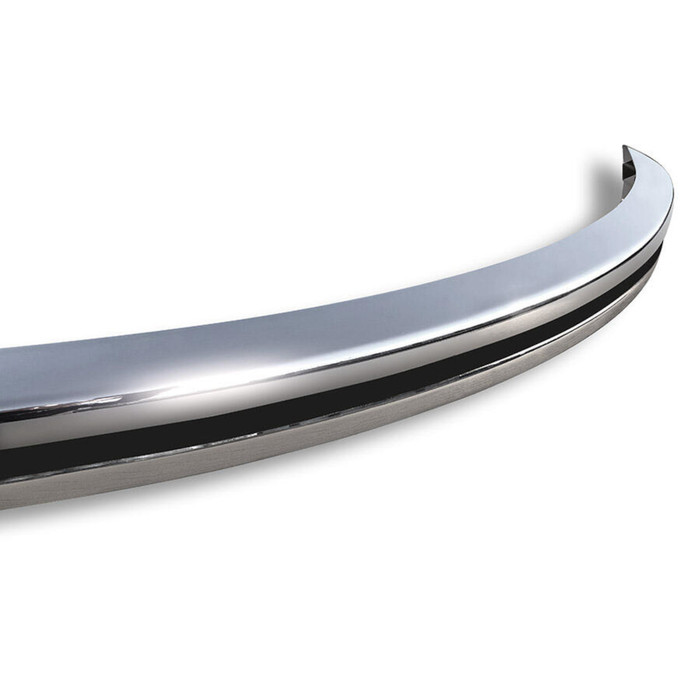 C24-113-707-303-CSC - 113707303C - CHROME REAR BUMPER - HIGHEST QUALITY CHROME FROM EUROPE - BEETLE 68-73 - PLEASE READ SPECIAL NOTES BELOW ABOUT THE QUALITY CONTROL - SOLD EACH