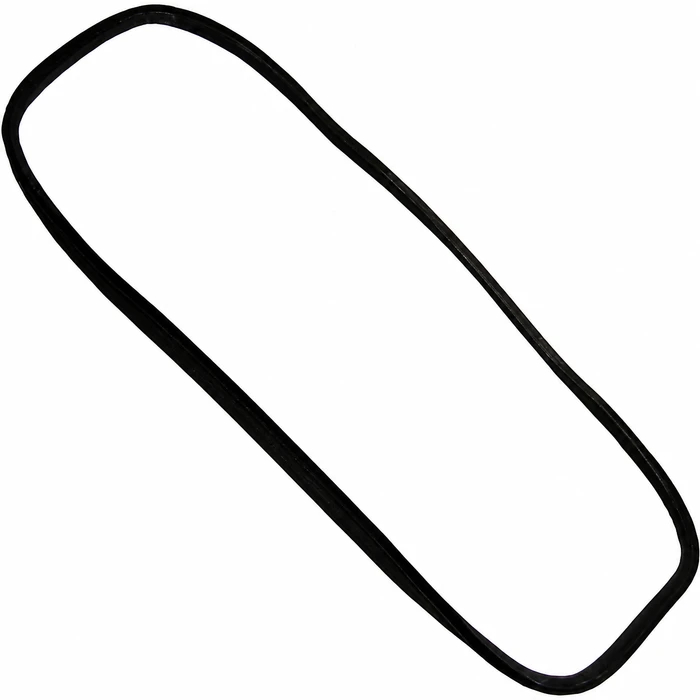 C24-135-845-121 - FRONT WINDSHIELD SEAL - WITH GROOVE FOR PLASTIC MOLDING - GENUINE GERMAN - MOLDED CORNERS - SUPER BEETLE SEDAN ONLY 73-77 - SOLD EACH