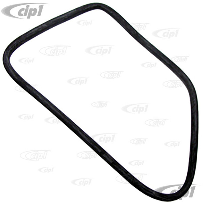 C24-171-845-321 - 171845321 - GENUINE GERMAN - LEFT REAR QUARTER WINDOW SEAL WITH MOLDING CORNERS - WITHOUT GROOVE FOR CHROME - RABBIT / GOLF 75-84 - SOLD EACH