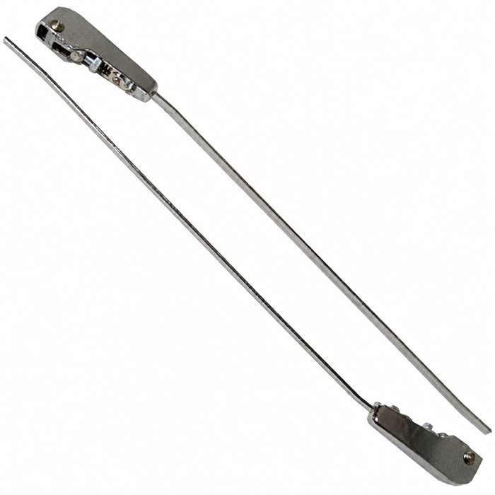 C24-211-955-407-ASPR - 211955407A - S00752 - MADE IN THE U.K. - PAIR OF TOP QUALITY - STAINLESS STEEL CHROME WIPER ARMS - FITS LEFT AND RIGHT- BUS 52-67 - SOLD PAIR