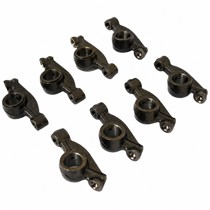 C26-109-452 - 21-2312 - CIP1 PREMIUM - SET OF 8 FORGED BOLT-ON 1.25 RATIO ROCKER ARMS - ALL BEETLE 12-1600CC STYLE ENGINES - REF.#'s - 109452 - 109-452 - 109-468B - SOLD SET OF 8