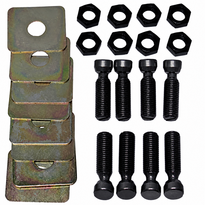 C26-109-470 - EXCELLENT QUALITY - 8MMx1.0 THREAD - DELUXE HD ELEPHANT SWIVEL FEET VALVE ADJUSTING SCREW SET WITH NUTS (VERY SIMULAR TO EMPI B4-0101-0/B401010/4010-10) - ALL 12-1600CC BASED ENGINES - SOLD SET OF 8