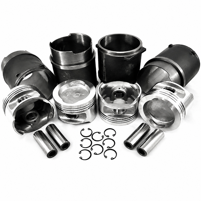 ACC-C10-5212 - (025-198-075 025198075) - AA-PRODUCTS BIG BORE PISTON & CYLINDER COMPLETE SET ( FOR 1 ENGINE) - 95.5MM  FOR 1.9L 83-85 VANAGON ENGINE - SOLD SET