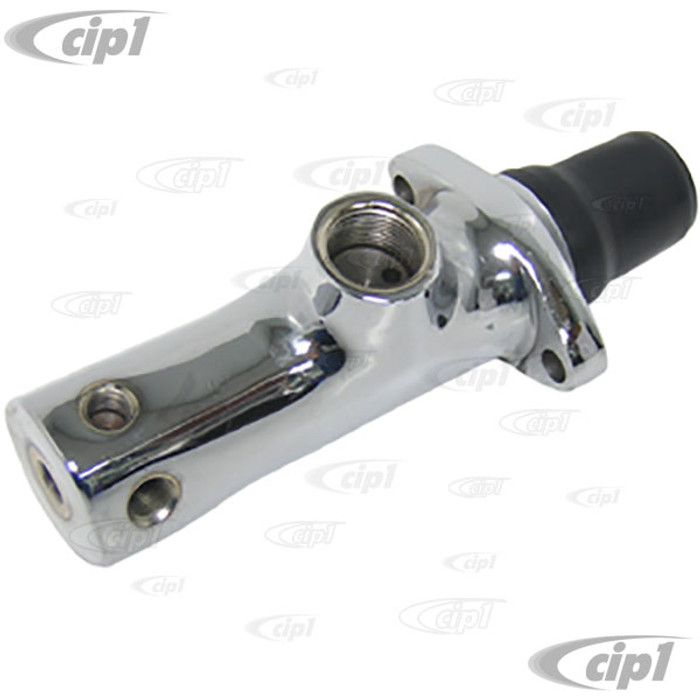 C26-611-011 - CHROME BUGGY MASTER CYLINDER - UNIVERSAL BUGGY (BUS STYLE)