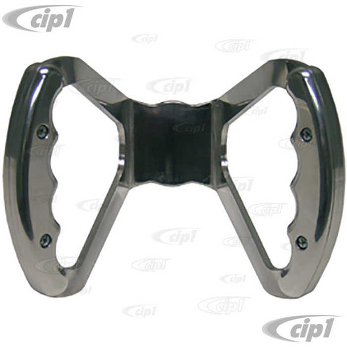 C26-840-000 - DRAGSTER STYLE BUTTERFLY STEERING WHEEL - ALUMINUM