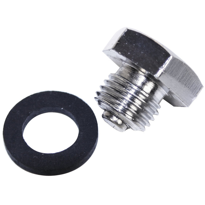 ACC-C10-5242 - 8856 - MAGNETIC OIL DRAIN PLUG WITH SEAL - ALL 25HP-1600CC BEETLE STYLE ENGINES - BEETLE 50-79 - GHIA 56-74 - BUS 50-71 - TYPE-3 62-73 - VW THING 69-79 - SOLD EACH