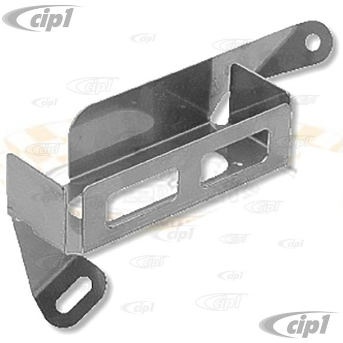 C31-809-021-111 - STAINLESS STEEL BRAKE FLUID RESERVOIR MOUNTING BRACKET - ALLOWS EASY INSTALLATION OF LATE MODEL DUAL BRAKE FLUID RES.