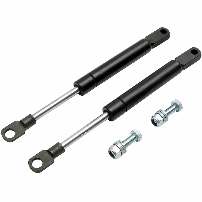 C31-823-319-133X - CSP MADE IN GERMANY - PAIR OF FRONT HOOD HINGE GAS STRUTS - TO REPLACE THE SPRINGS - SUPER BEETLE 73-79 ONLY - REF # - ACC-C10-3395 - SOLD PAIR