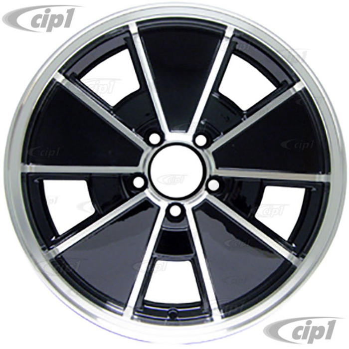 C32-BR1B-17 - BLACK BRM WHEEL -BUS 71-79 - VANAGON 80-92 - 17 IN. x 7 IN. WIDE (5X112MM) - ET40 - CENTER CAP AND MOUNTING HARDWARE IS SOLD SEPARATELY  - (A20)