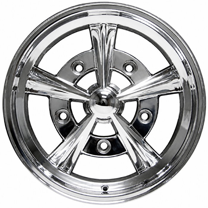 C32-RD52P-17 - POLISHED RADER STYLE WHEEL - 17 INCH X 7 INCH - ET40 - 5 X 205MM BOLT WHEEL - SOLD EACH