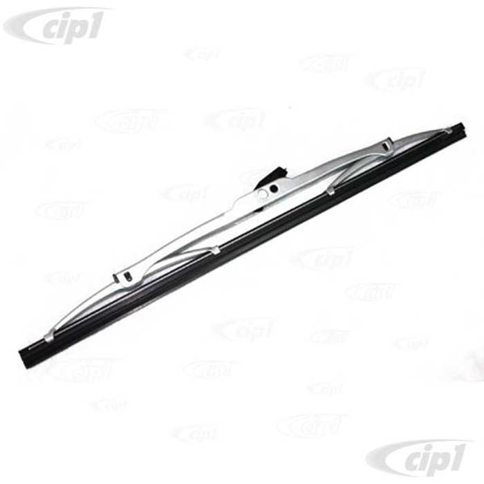 C33-G78991 - (141955425B - 141-955-425B) - GERMAN QUALITY FROM C&C U.K. - SILVER WIPER BLADE - 13 INCH - GHIA 8/67-74 - SOLD EACH