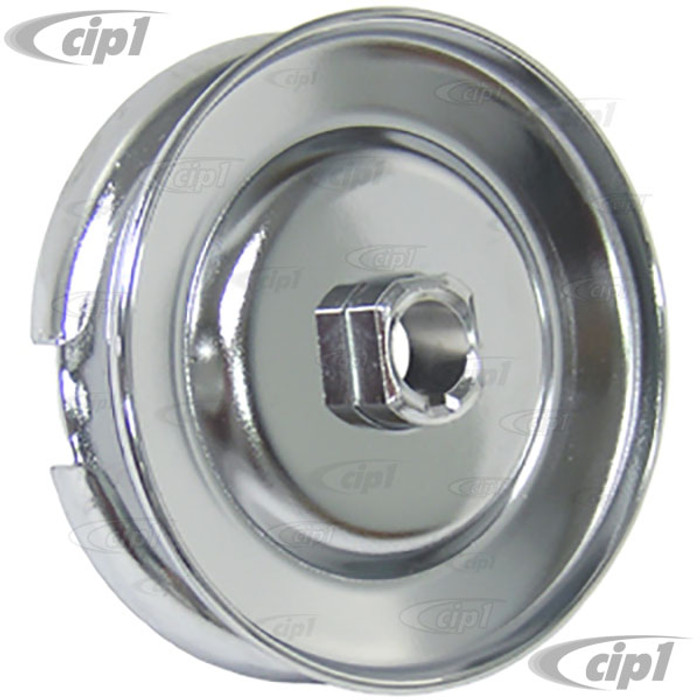 ACC-C10-5415 - ( 9191 ) - 12V CHROME STOCK ALTERNATOR/GENERATOR PULLEY - BEETLE 67-79 / GHIA 67-74 / BUS 67-71 / THING 73-74 - SOLD EACH