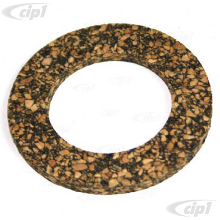 C33-S00798 - (111201557A - 111-201-557A) - GERMAN QUALITY FROM C&C U.K. - FUEL CAP CORK GASKET 60MM OD - BUS 55-67 & OIL CAP GASKET ALL YEARS - SOLD EACH