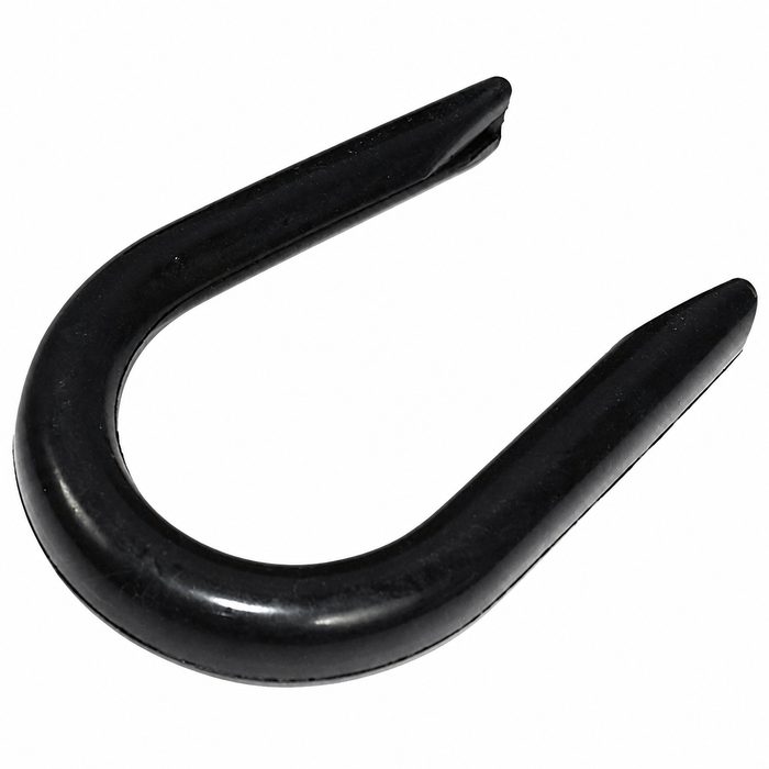C33-S00946 - 211-415-639 - 211415639 - GERMAN QUALITY FROM C&C U.K. - KNEE PROTECTOR - BLACK RUBBER ON STEERING COLUMN - BUS 55-67 - SOLD EACH