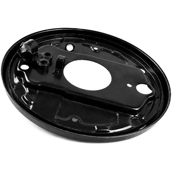 C33-S02356 - 211609425L - 211-609-425-L - GERMAN QUALITY FROM C&C U.K. - BRAKE BACKING PLATE - LEFT REAR - BUS 71-79 - SOLD EACH