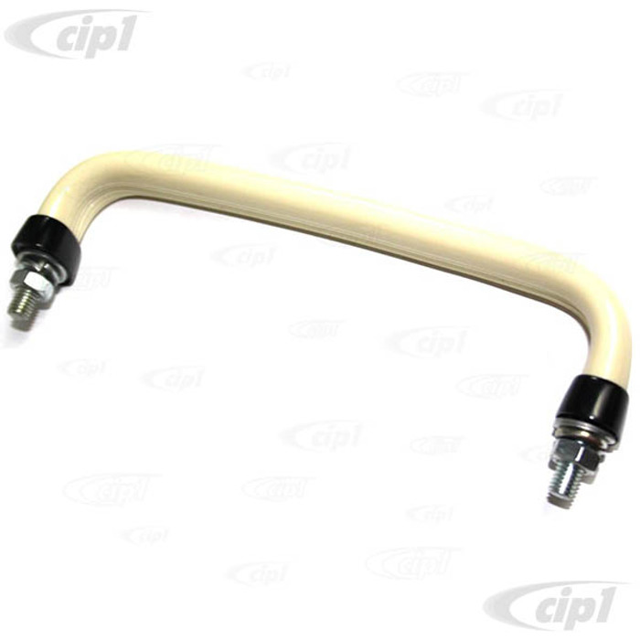 C33-S27720 - (211857641BB - 211-857-641BB) - GERMAN QUALITY FROM C&C U.K. - DASH GRAB HANDLE IVY WITH BLACK ENDS - BUS 55-67 - SOLD EACH