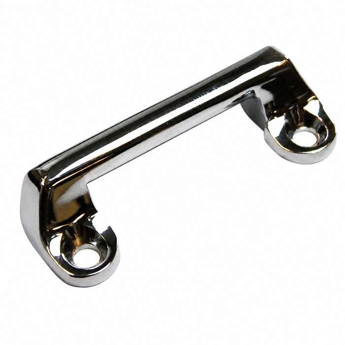 C33-S34338 - 211-841-389-C - 211841389C - GERMAN QUALITY FROM C&C U.K. - CHECK STRAP BRACKET CHROME - BUS 55-67 - SOLD EACH