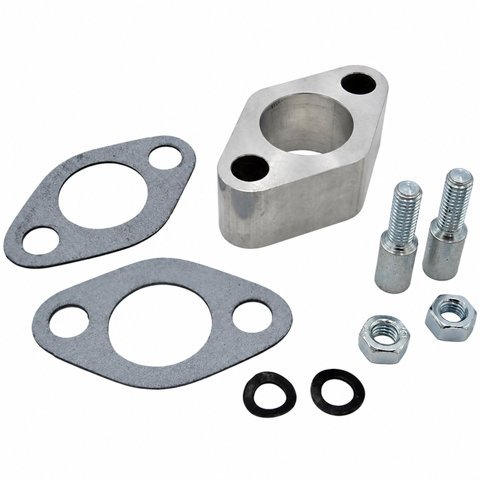 ACC-C10-5509 - (EMPI 3245) CARBURETOR SPACER KIT FOR 28-30 PICT - 25.5MM THICK (1.0 INCH) WITH STUDS - NUTS - GASKETS - SOLD EACH