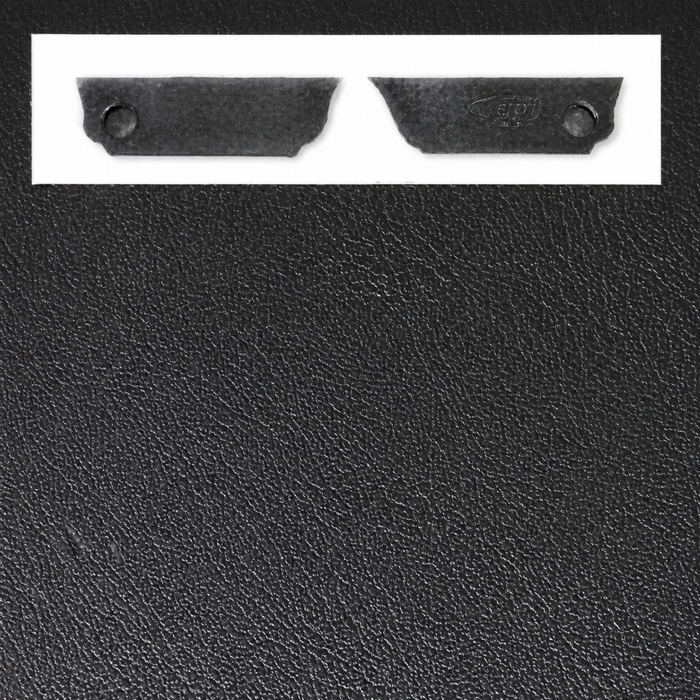 T10-1021-11 - BEETLE SEDAN REAR KICK PANELS -  63-77- BLACK