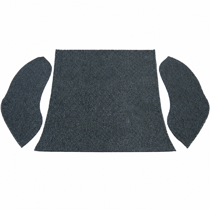 T34-R1101-407 - 58-64 BEETLE SEDAN REAR WELL 3 PC KIT - SALT&PEPPER GREY