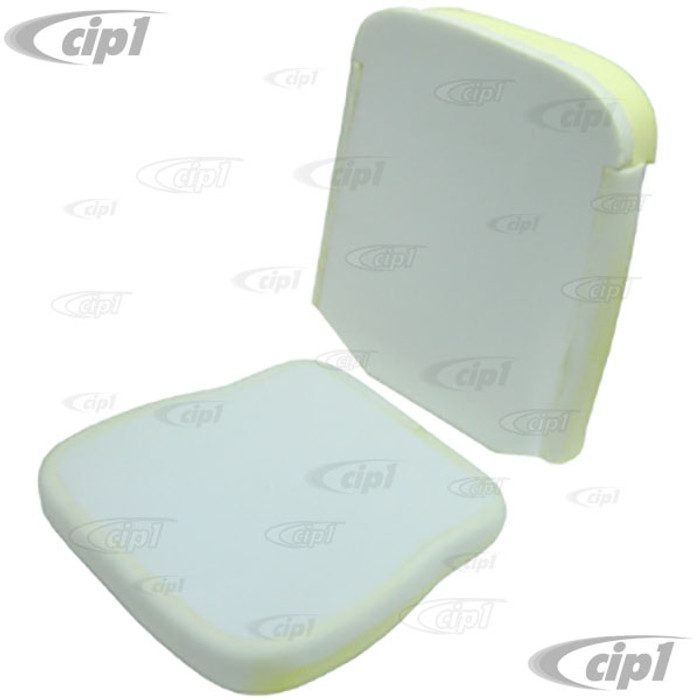 T43-1517 - 69-74 GHIA - FRONT SEAT PADS - BOTTOM & BACKREST - 1 SEAT