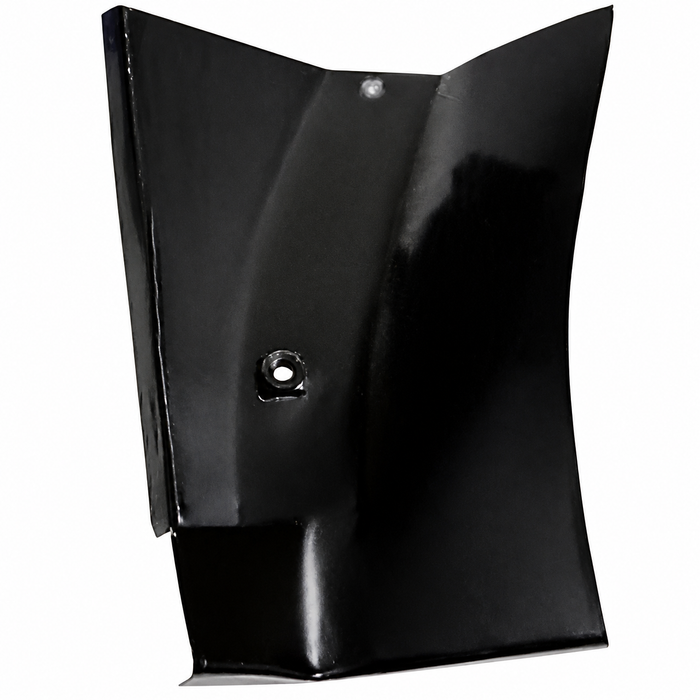 TAB-400-271 -  111-809-021-BX - 111809021BX - FRONT LEFT WHEELHOUSE LOWER REAR CORNER BETWEEN DOOR AND FENDER - ALL BEETLE 46-79 - BLACK OR GALVANIZED COATING MAY VARY - SOLD EACH