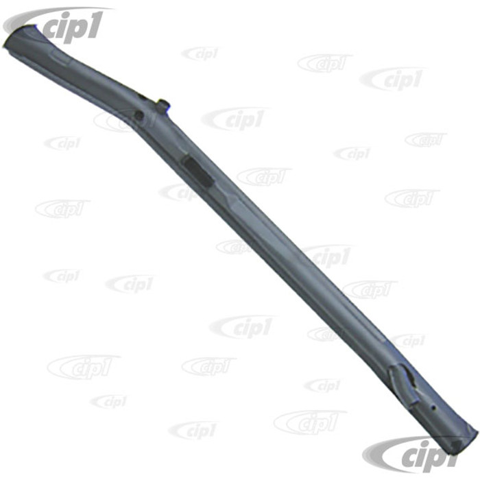 TAB-400-442 - (111-801-046-L 111801046L)  - DELUXE RIGHT HEATER CHANNEL ASSEMBLY - STANDARD BEETLE 69-77 - MADE BY DANSK IN DENMARK - SOLD EACH