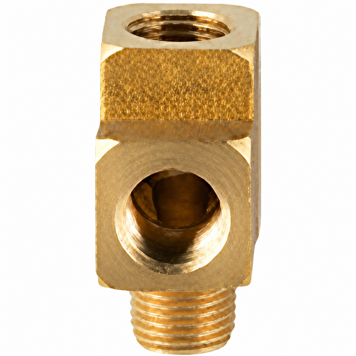 VDO-240-855 - 240855 - T-ADAPTER FITTING - 1/8-27 NPT - 1 MALE / 2 FEMALE - SOLD EACH