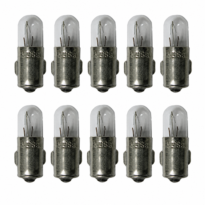 VHD-N17-7222-10 - 12 VOLT  DASH LIGHT / GAUGE BULBS - SOLD PACK OF 10