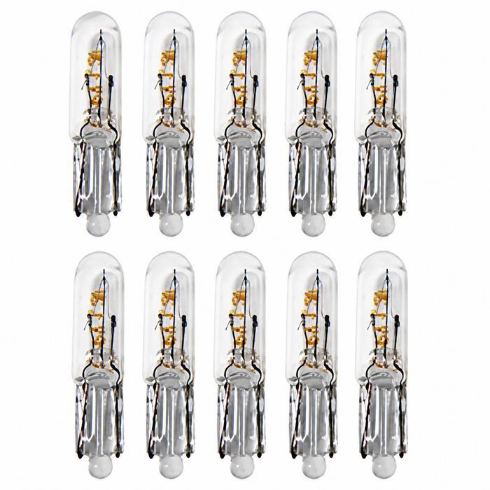 6V 3W Ba9s Classic Car Dash Lamp Bulb – 641 Type (Box Of 10) By Wood