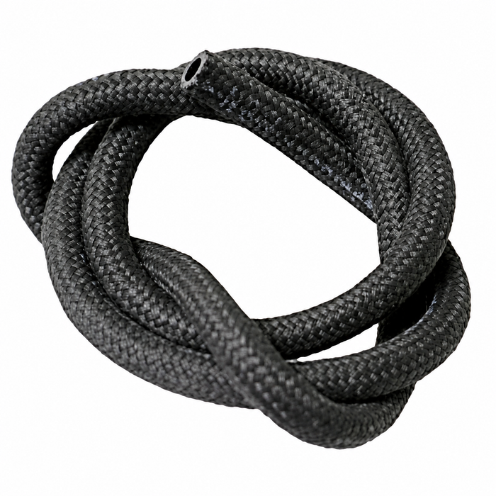 VHD-N20-3571-CRP - GERMAN MADE - CLOTH BRAIDED FUEL HOSE - 7.0MM I.D. - SOLD BY THE METER