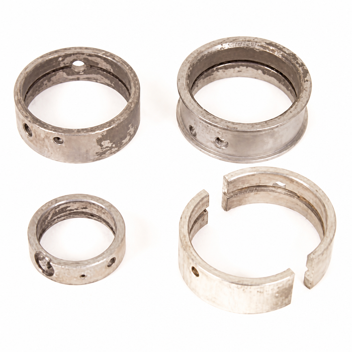 VWC-021-198-485-A - 021198485A - MAIN BEARING SET .50MM (.020) CRANK / STD CASE - 1700CC-2000CC - BUS 72-79 -  VANAGON 80-83 - SOLD SET