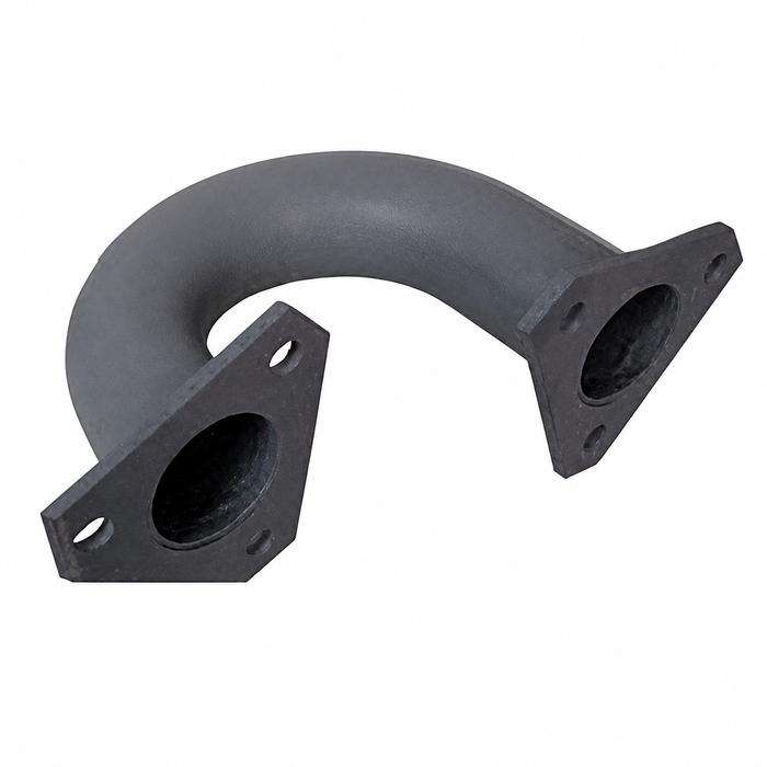 VWC-021-251-201 - 021251201 - EXCELLENT QUALITY - 180 DEGREE EXHAUST ELBOW - BETWEEN HEATER BOX AND EXHAUST MANIFOLD - LEFT OR RIGHT - BUS 75-78 - SOLD EACH