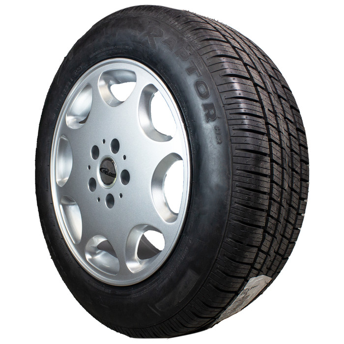 ACC-C10-6599-SET - WHEEL/TIRE PACKAGE- SILVER 16X7.5 ALLOY WHEEL ...