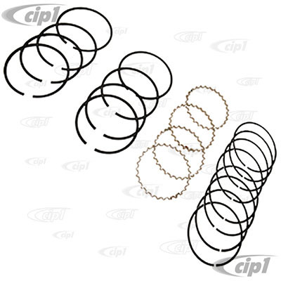 Piston Ring Set For VW Beetle 1300cc – 77mm, Air Cooled, 4-Ring Set, 111198157B