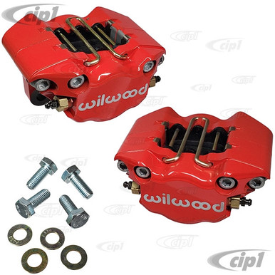 C13-16-2526-R - EMPI/WILWOOD - RED - 2 PISTON CALIPER