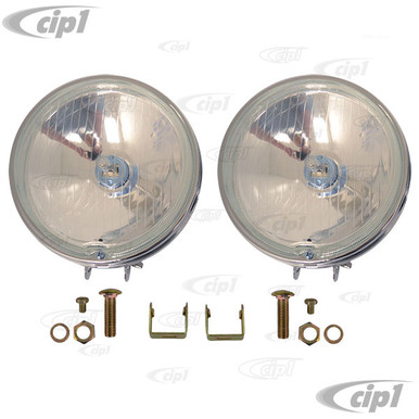 C24-111-941-120-CPR - PAIR OF 6 INCH FOG LIGHTS WITH H3