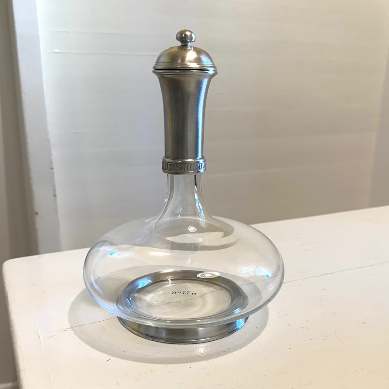 Match Pewter Wine Decanter - Thumbnail 4