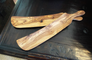 Olive Wood Cracker Tray Olive Wood Cracker Tray