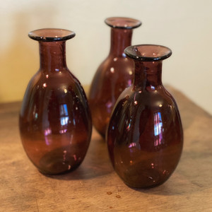 La Soufflerie Framboise Amour Sans Anse Bud Vase - Hand-blown Glass
